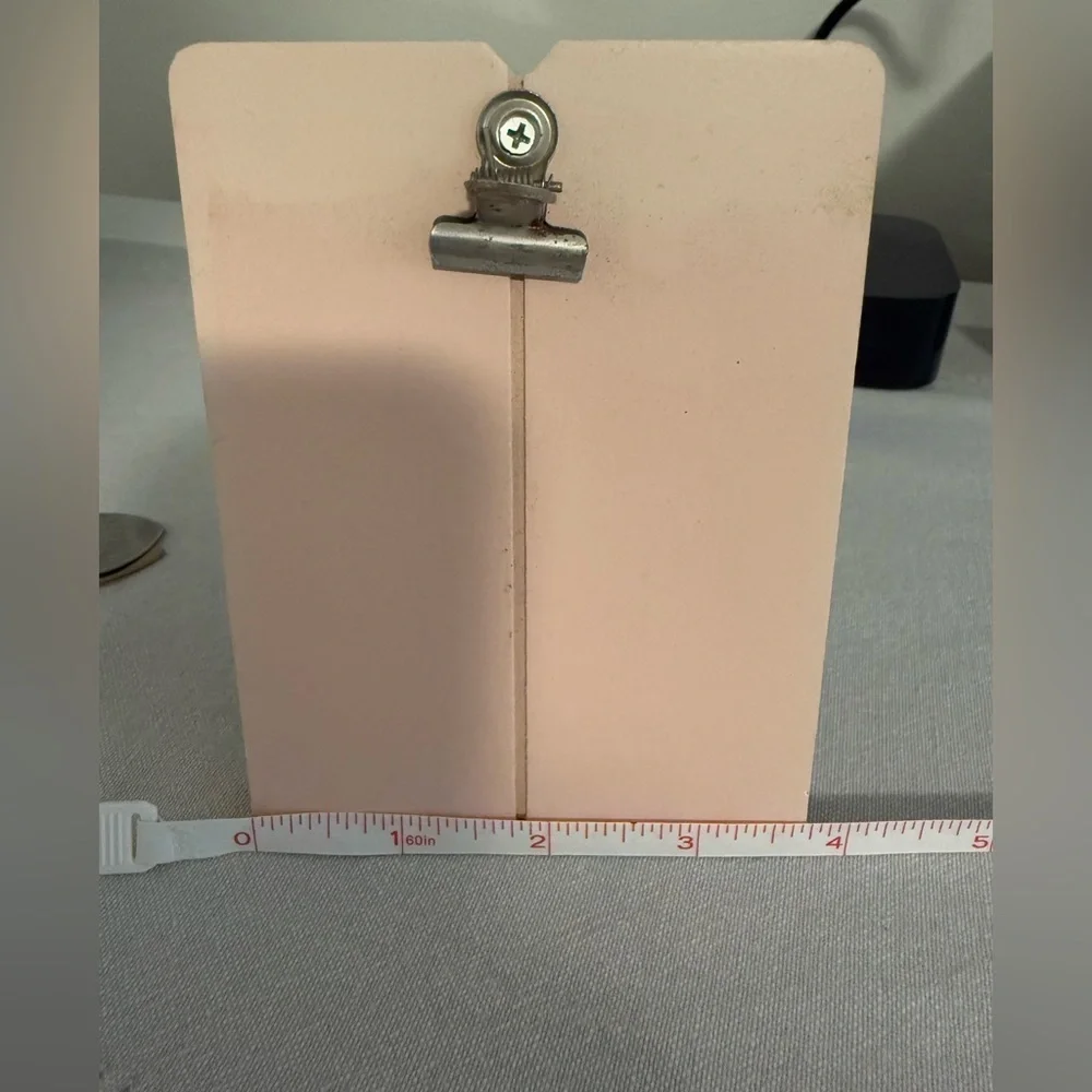 Pink Clipboard Picture Holder